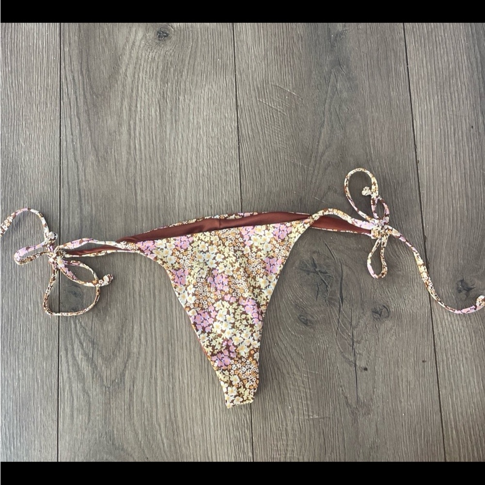 Billabong Floral Tie-Side Bikini Bottom